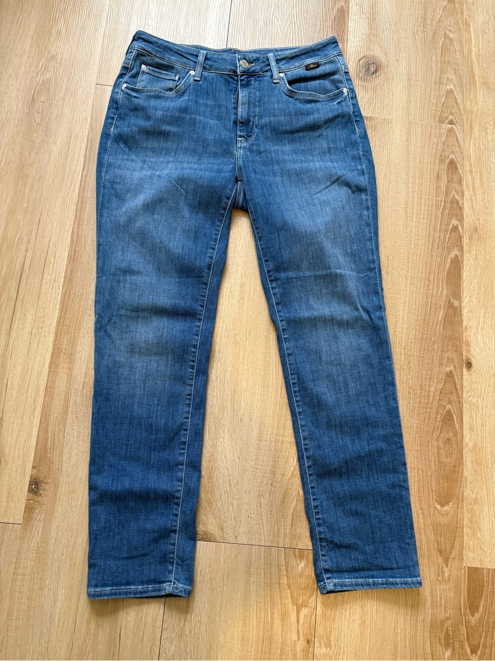 Mavi Kathleen Slim Boyfriend Jeans  - Medium Blue